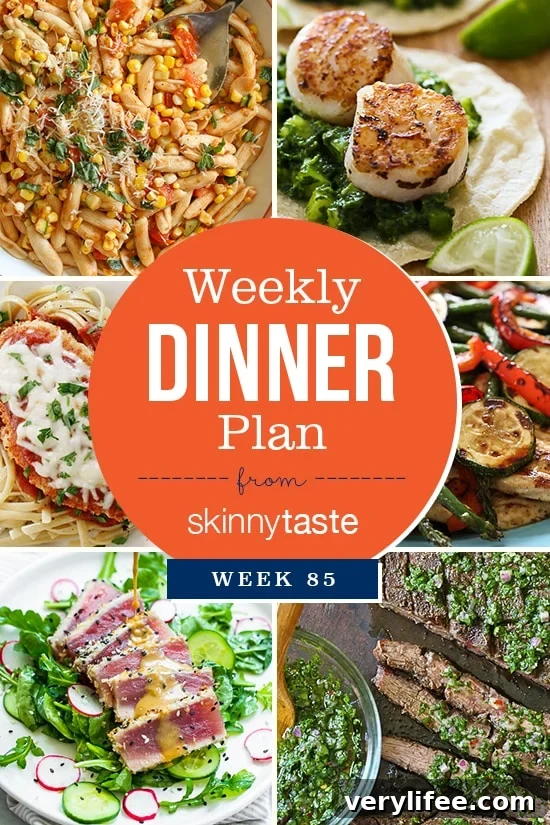 Skinnytaste Dinner Plan: Week 85 Menu and Recipes 2 Skinnytaste Dinner Plan (Week 85)