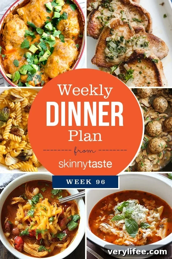 Skinnytaste Week 96 Dinner Recipes & Meal Plan 2 Skinnytaste Dinner Plan (Week 96)