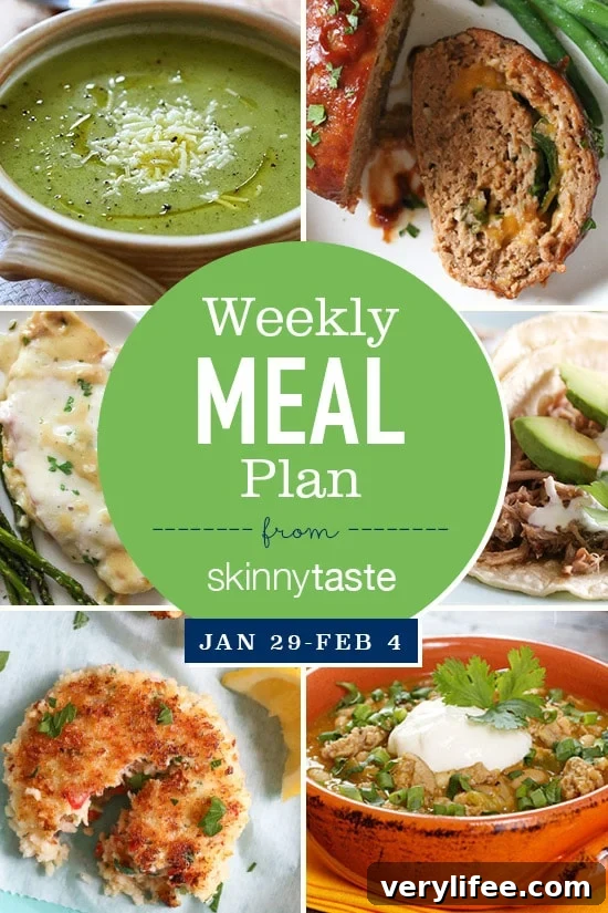 Skinnytaste Weekly Meal Plan: Jan 29–Feb 4 2 Skinnytaste Meal Plan (January 29-February 4)