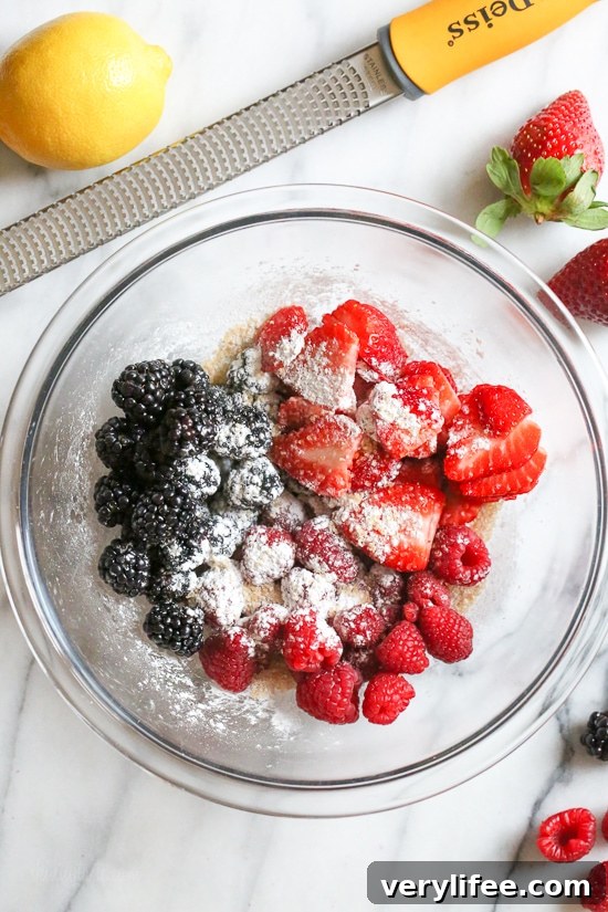 These individual Mixed Berry Pies are perfect for portion control. Easy to make, made with strawberries, blackberries and raspberries and easy with refrigerated pie crust.