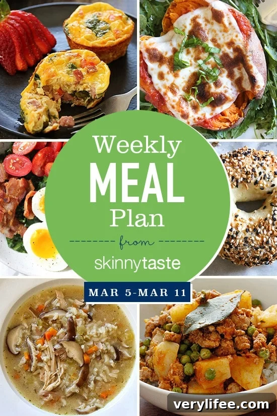 Skinnytaste Meal Plan (March 5-March 11)