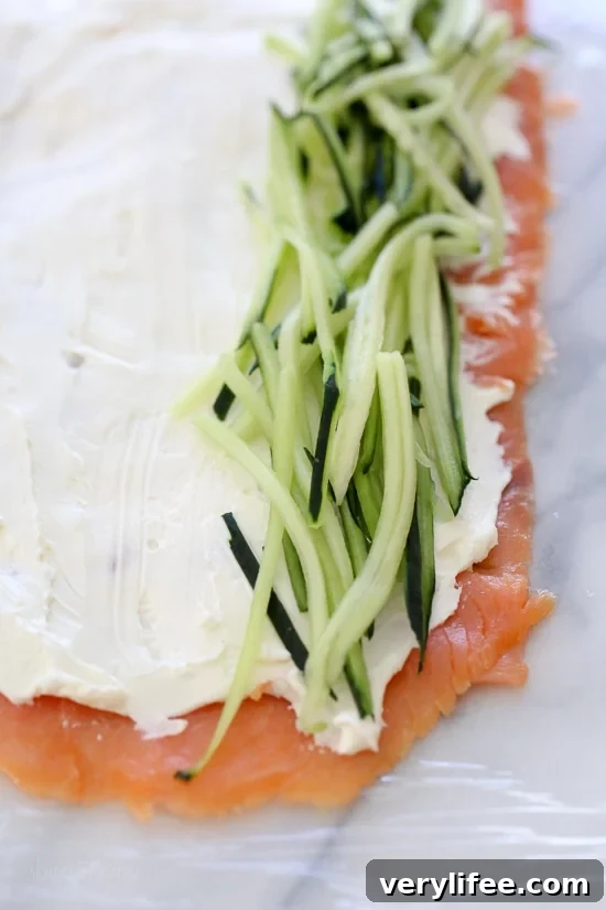 These elegant smoked salmon pinwheels are perfect if you want to enjoy lox without the bagels for a low-carb, keto appetizer.