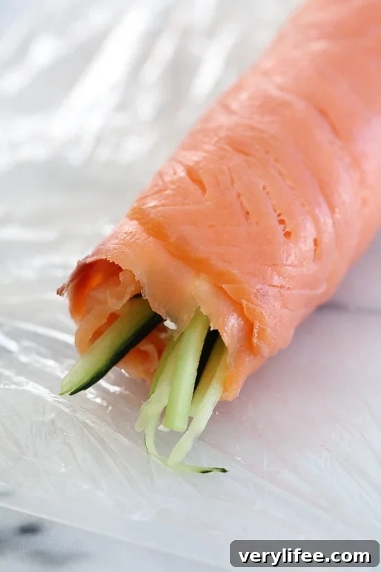 These elegant smoked salmon pinwheels are perfect if you want to enjoy lox without the bagels for a low-carb, keto appetizer.
