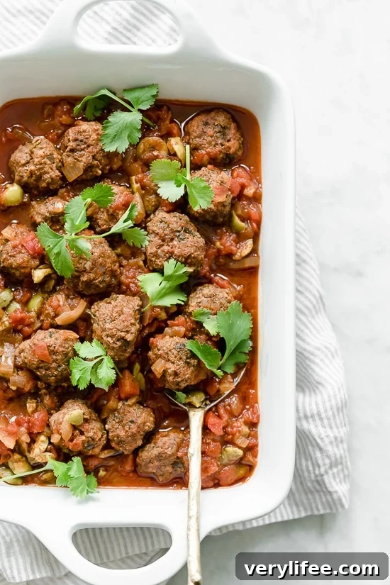 Moroccan Meatballs Recipe with Harissa and Preserved Lemon 18 Moroccan Kefta Meatballs made with tomatoes and olives are simmered together in the slow cooker or Instant Pot in this easy and exotic Moroccan dinner.