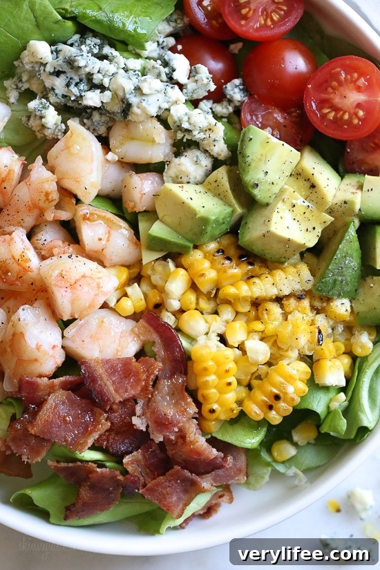 Chopped Shrimp Salad with Bacon and Blue Cheese 5 Ingredients for Chopped Salad with Shrimp
