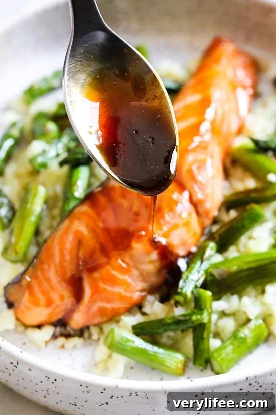 Honey-Teriyaki Salmon and Asparagus