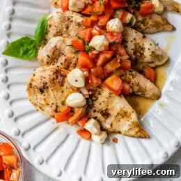Grilled Bruschetta Chicken