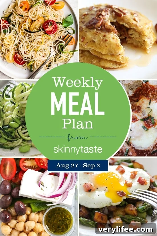 A free 7-day flexible meal plan including breakfast, lunch and dinner and a shopping list. All recipes include calories and Weight Watchers Freestyle™ SmartPoints®.