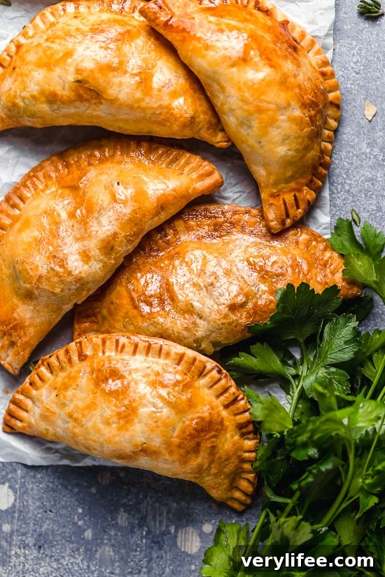 Baked empanadas