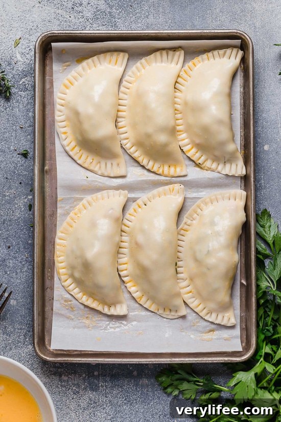 Empanadas close up