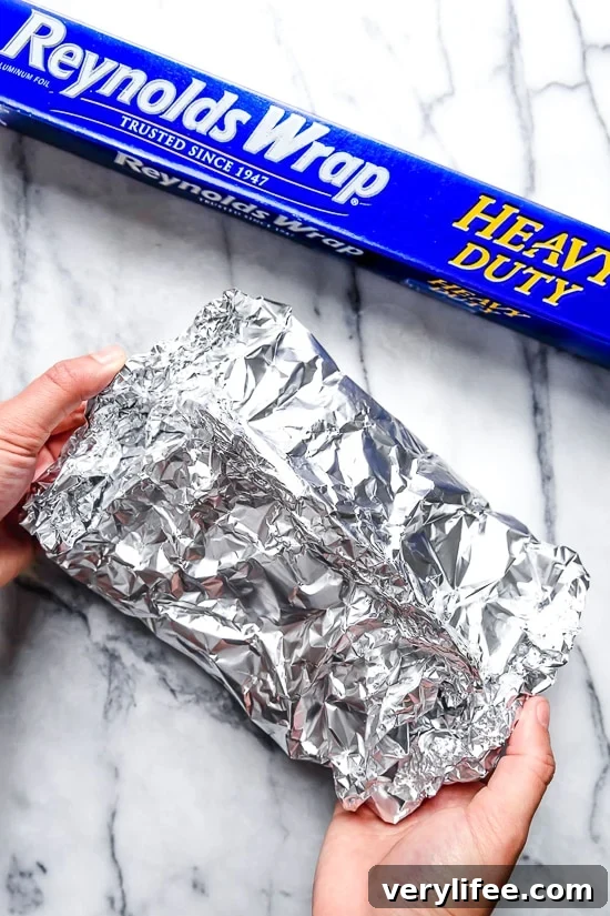 Foil Packet Potatoes with Lemon and Parsley 5 How To Make Foil Packets