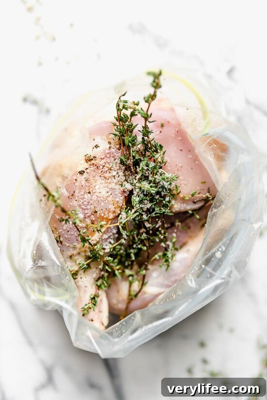 Apple cider marinade for baked chicken.