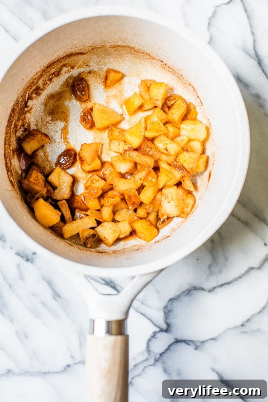 Cinnamon Apple Yogurt Bowls with nuts