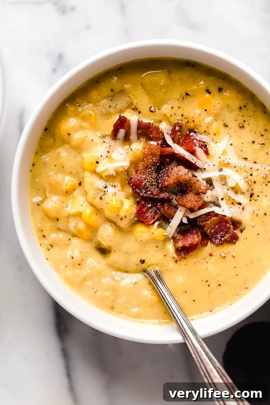 25 Viral Skinnytaste Recipes That Defined 2019 13 This thick and cheesy chowder with potatoes, corn, cauliflower, and bacon is perfect for cold and cozy winter nights.