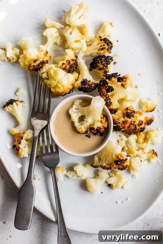Whole Roasted Baby Cauliflower with Garlic and Herbs 4 Close-up of roasted cauliflower