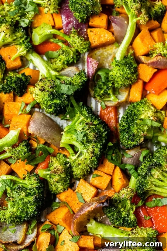Warm Curried Sheet Pan Vegetable Salad 6 This nourishing Warm Curry Roasted Vegetable Salad with Honey Curry Dressing is a delicious vegetarian, gluten- and dairy-free dinner or make-ahead lunch.