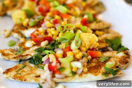 Zesty Lime Grilled Chicken with Pineapple Salsa