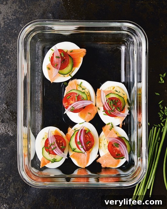 Skinnytaste Meal Prep Cookbook: Cover Reveal and First Look 10 Deviled Eggs with Lox