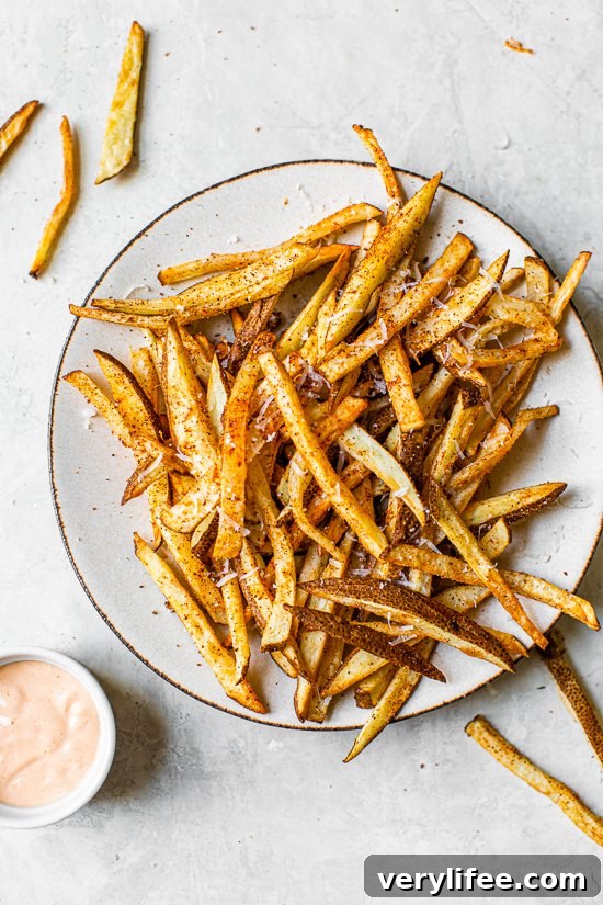 Crispy Air Fryer Nacho Fries Recipe with Loaded Toppings 4 Air Fryer Nacho Fries