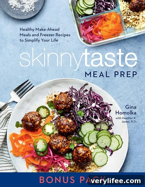 Skinnytaste Meal Prep Cookbook Cover Bonus