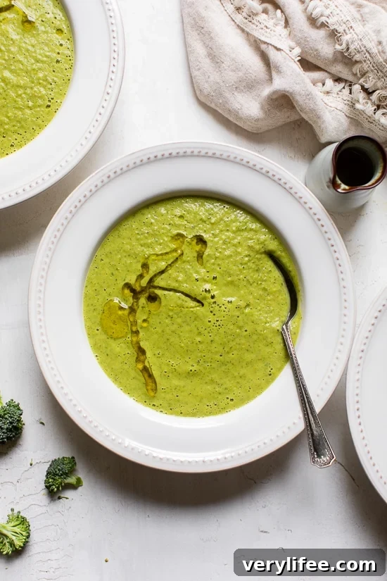 Vegetable Detox Soup Recipe for a Gentle Cleanse 4 Close up of detox vegetable soup in a bowl.