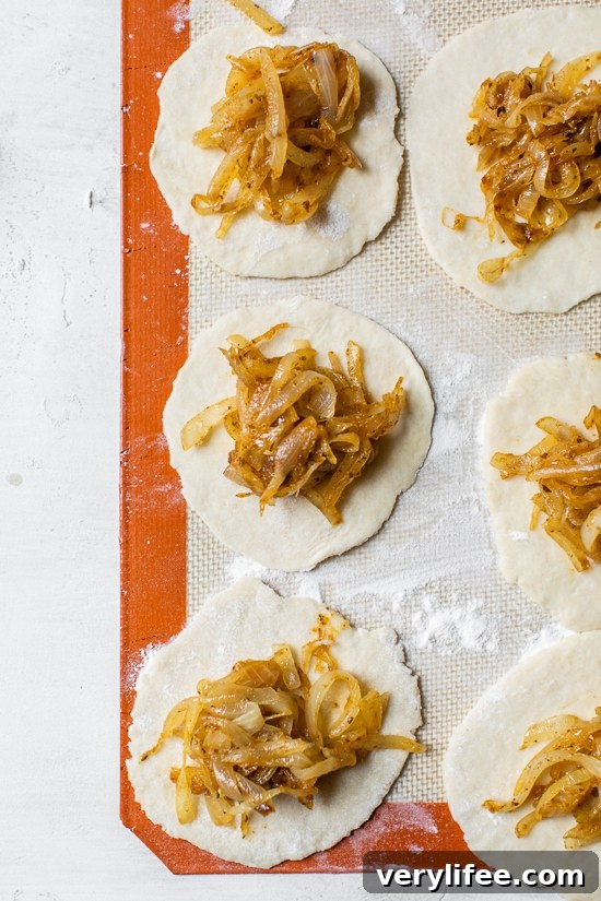 Chilean Mini Empanadas with Caramelized Onions 4 Caramelized Onion Empanadas