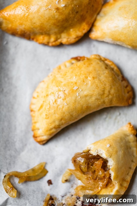 Chilean Mini Empanadas with Caramelized Onions 7 Chilean empanadas