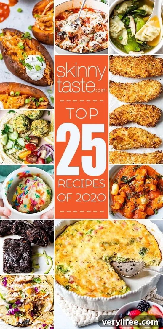 Top 25 Most Popular Skinnytaste Recipes of 2020