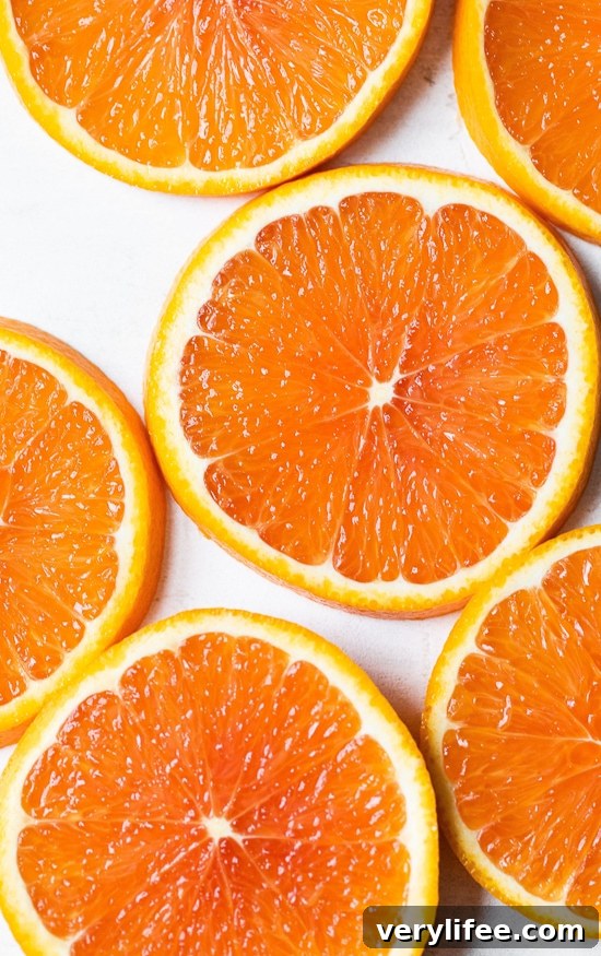 cara cara orange close up