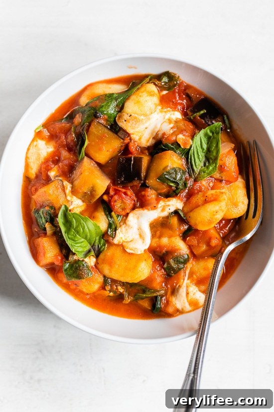 gnocchi with eggplant