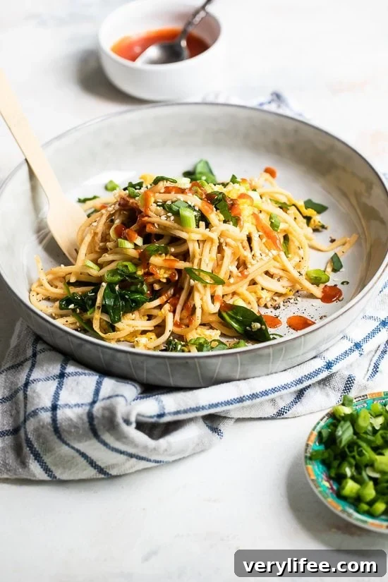 Peanut Noodle Stir-Fry with Hearts of Palm 3 spicy stir fry noodles