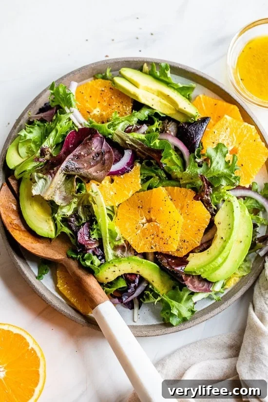 Citrus Navel Orange and Avocado Salad Recipe 6 Naval Orange Salad with Avocado