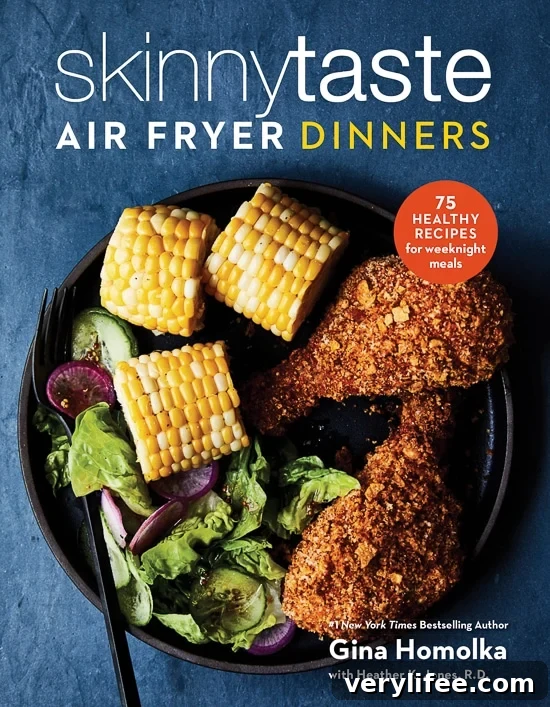Sneak Peek Skinnytaste Air Fryer Dinners Cookbook Cover 2 Skinnytaste Air Fryer Dinners Cookbook