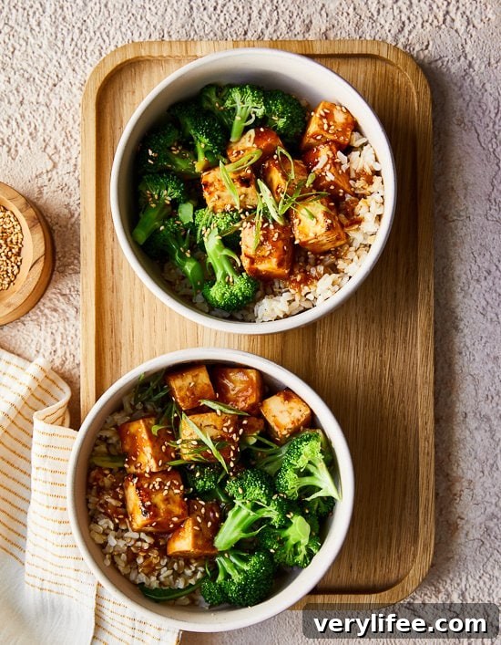 Sneak Peek Skinnytaste Air Fryer Dinners Cookbook Cover 8 Tofu Broccoli Bowls