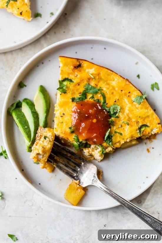 Crustless Potato Jalapeño Quiche