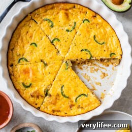 Crustless Potato Jalapeño Quiche