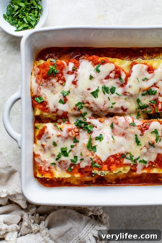 Creamy Spinach and Artichoke Lasagna Roll-Ups Recipe 5 Spinach and Artichoke Lasagna Rolls