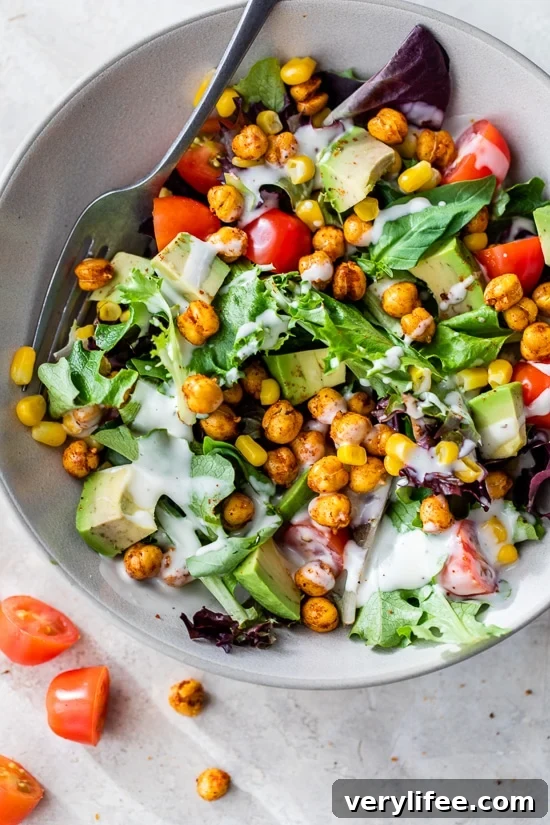 Crispy Air Fryer Chickpeas 2 Air Fryer Chickpeas