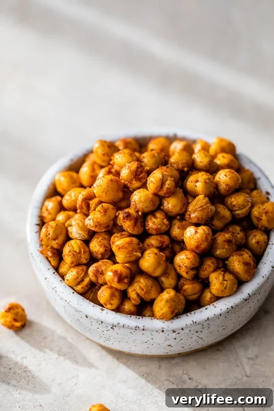 Crispy Air Fryer Chickpeas 3 Air Fryer Chickpeas