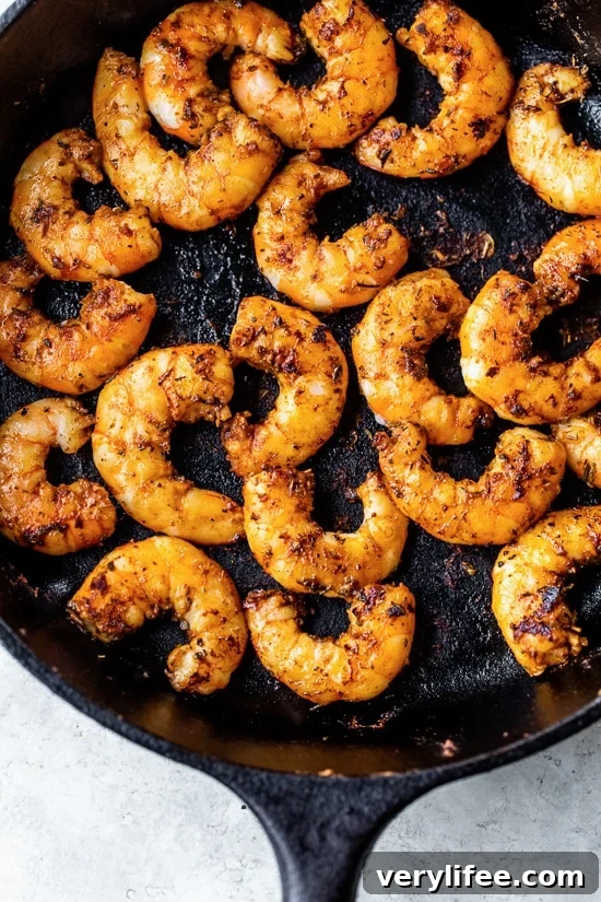 Cajun Blackened Shrimp with Creamy Grits Recipe 4 Blackened Shrimp