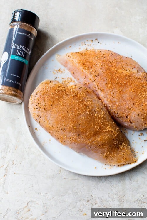 seasoned chicken breast