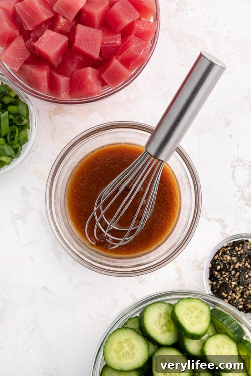 Wasabi-Soy Vinaigrette
