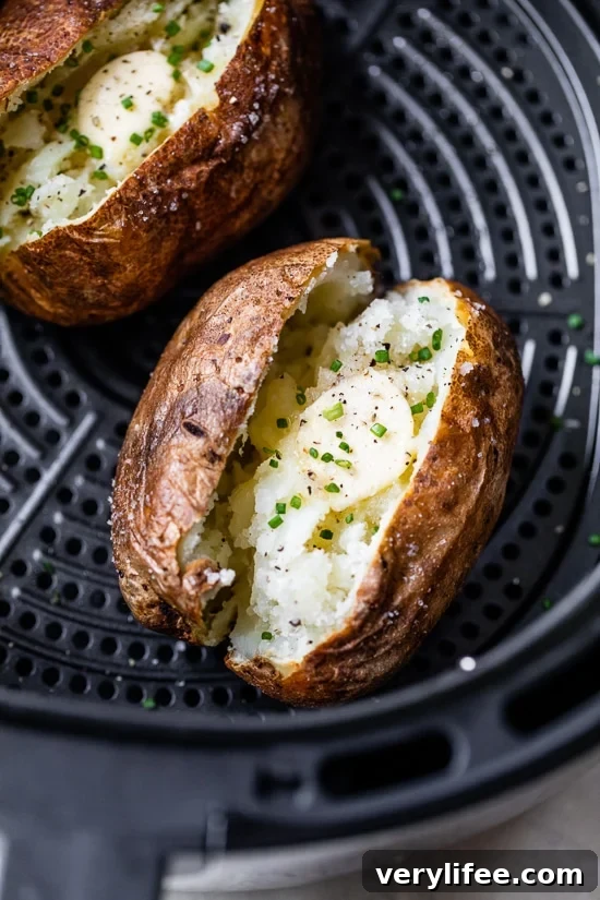 Air Fryer Baked Potato