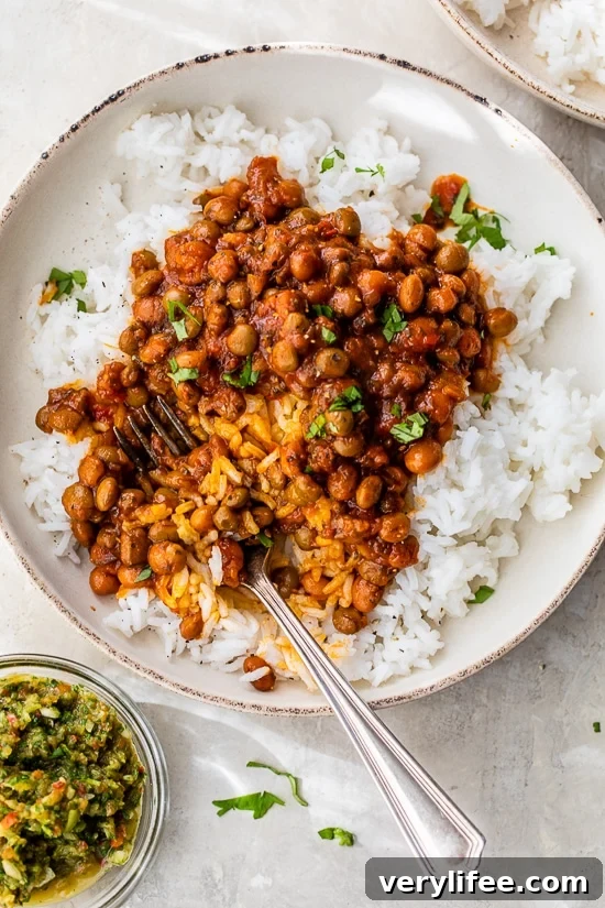 Gandules Guisados (Stewed Pigeon Peas)