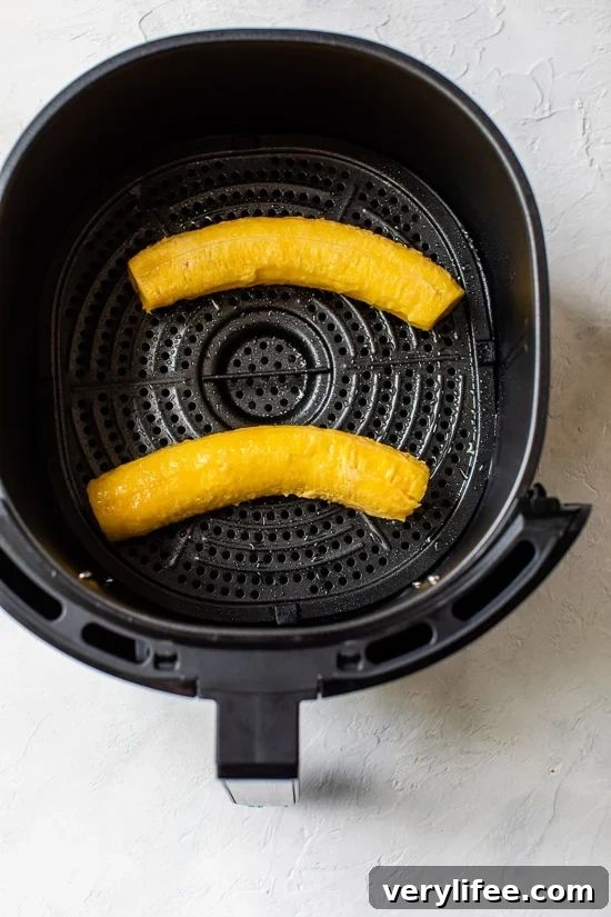 Air Fryer Maduros: Caramelized Sweet Plantains 3 Air Fryer Sweet Plantains