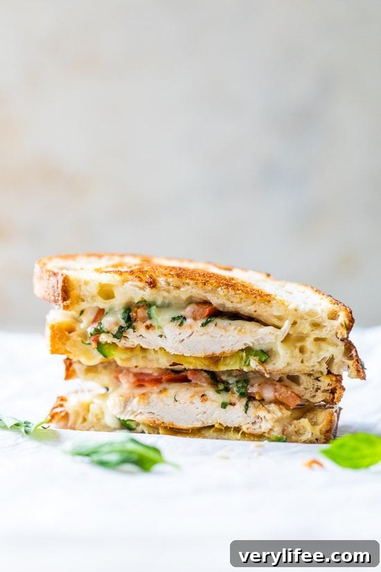 Grilled Chicken Panini with Zucchini, Tomato and Mozzarella 4 Grilled Chicken Mozzarella Cheese Sandwich