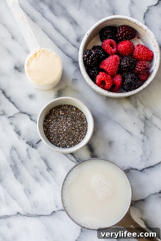 Chia Seed Protein Cereal: 15-Minute Recipe 3 4 ingredient chia seed cereal
