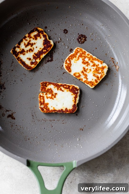 Grilled Halloumi and Egg Avocado Toast Recipe 3 houlloumi cheese