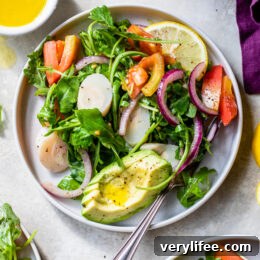 Lemony Hearts of Palm Salad with Avocado - small