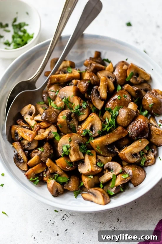 Garlic Butter Mushrooms